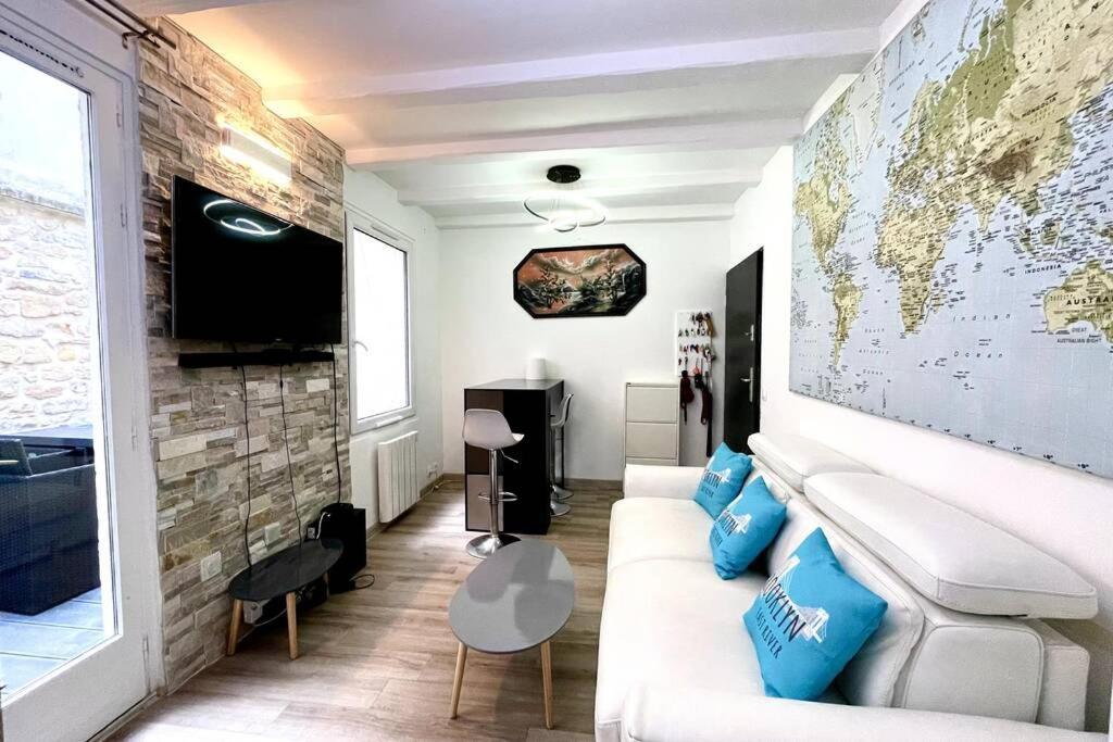 Exceptionnelle Maison De Ville ✧Cour Privee ✧Metro Paris Ngoại thất bức ảnh